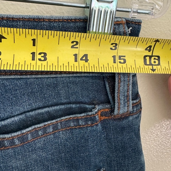 MUJI Soft Denim Straight Leg Jeans - Men's Size 30x32 - Blue - Unfinished Hems - Picture 15 of 15